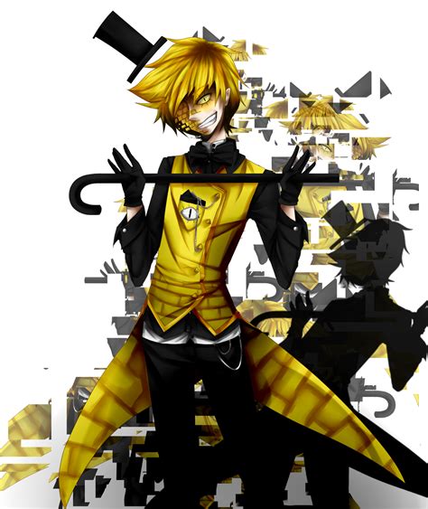 Bill Cipher Human By Putzischen On Deviantart