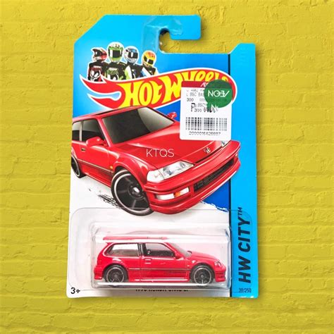 Hot Wheels Honda Civic EF JDM Shopee Malaysia