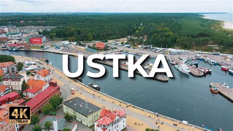 Ustka Z Drona Lato 2022 LECE W MIASTO 4k YouTube