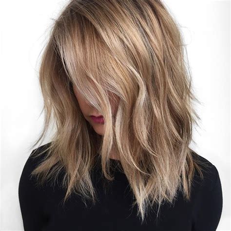 Taupe Tone In The Buff Blonde Layered Hair Medium Blonde Hair