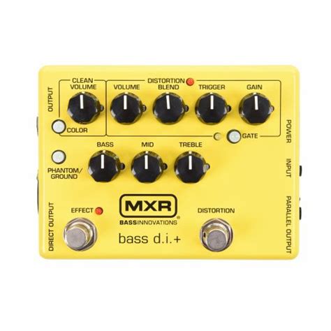 MXR M80 Special Edition Yellow Bass DI+ Pedal > Effects | Chicago Music ...