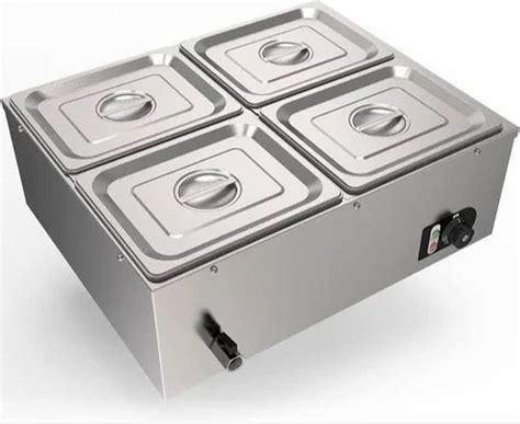 Hot Bain Marie with tray rail and sneeze guard at Rs piece बन मर in Nashik ID