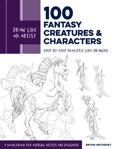 Draw Like An Artist Fantasy Creatures And Characters Step By Step