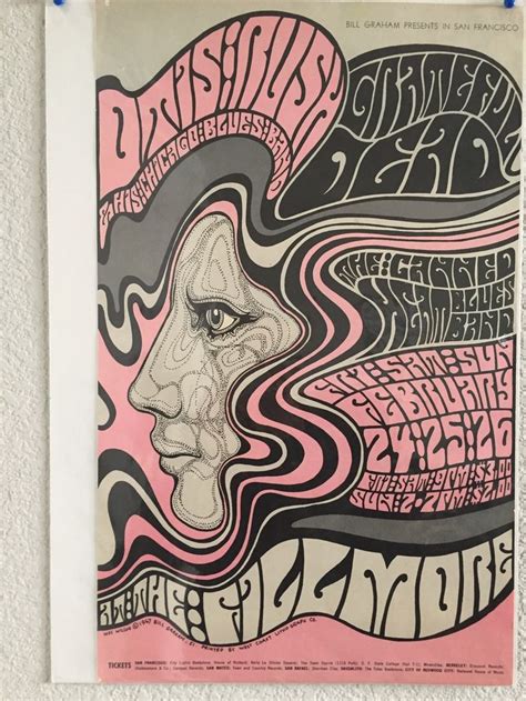 Bill Graham Presents Original Poster From 1967 Featuring Otis Rush