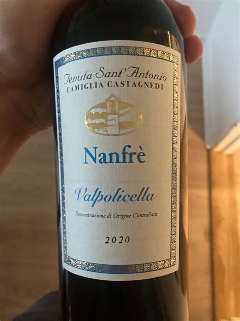 2020 Tenuta Santantonio Valpolicella Nanfré Italy Veneto