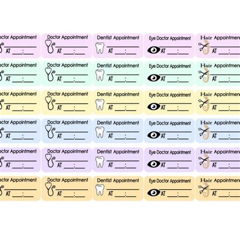 Doctor Appointment Card - Etsy