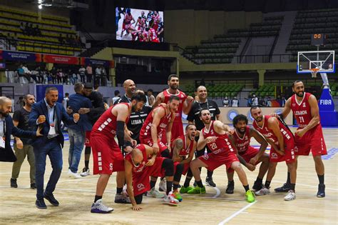 They Made Us Proud Crisis Hit Lebanon Qualifies For Fiba World Cup