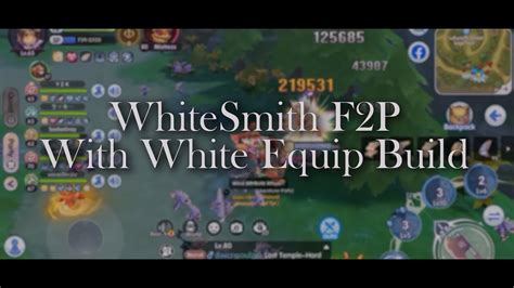 F P Handed Axe White Smith Ragnarok X Generation Youtube