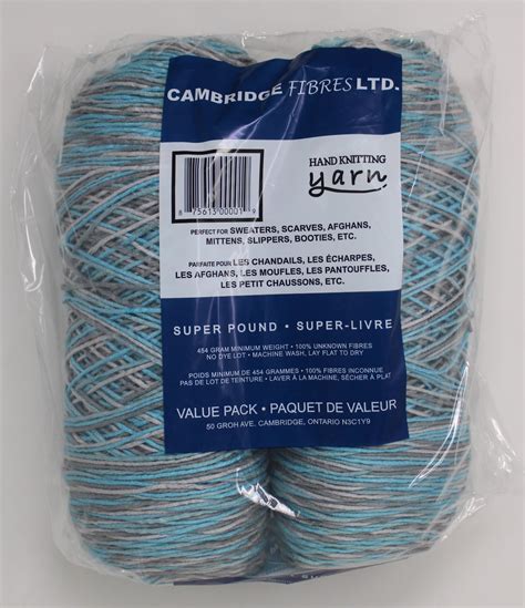 Mill End Yarn 1 Lb Bag 100 Unknown Fibres Cambridge Fibres Len