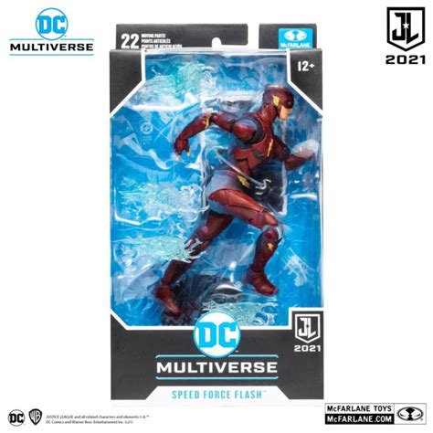 Flash Figura Acción Justice League Dc Mcfarlane Toys 18 Cm Hasbro