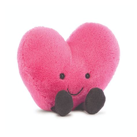 Amuseable Hot Pink Heart Small Jellycat Outer Layer