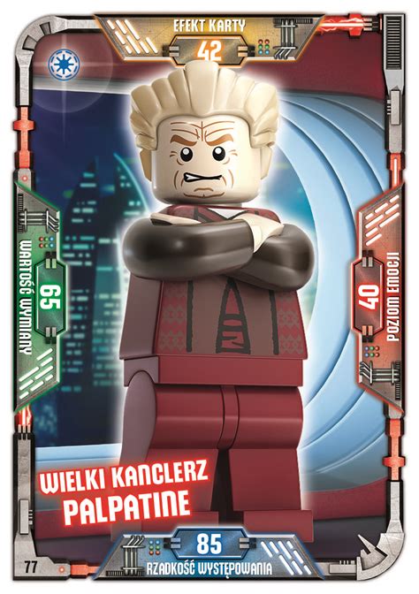 Karta Lego Star Wars Tcc Wielki Kanclerz Palpatine Prasa Sklep