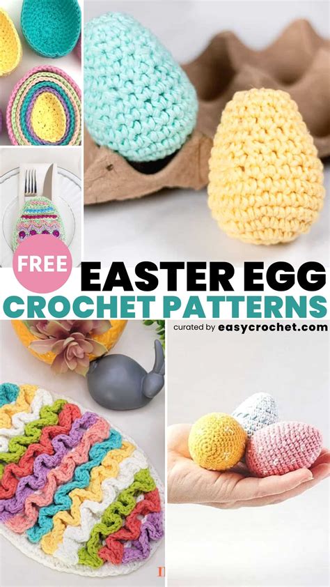 10 Best Crochet Easter Egg Patterns Easy Crochet Patterns