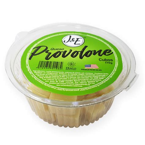 J E Queso Provolone Cubos G Diaco Foods