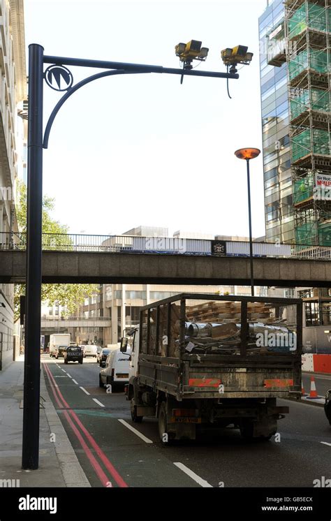 Two Specs Speed Cameras In The City Of London Which Are Used To