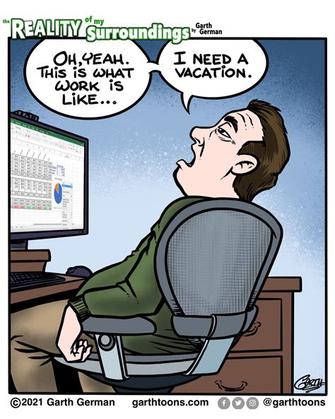 Return From Vacation Cartoons