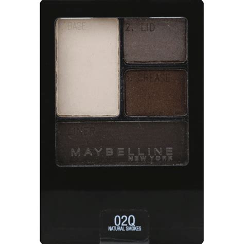 Maybelline Expert Wear Eyeshadow 02q Natural Smokes 017 Oz Instacart