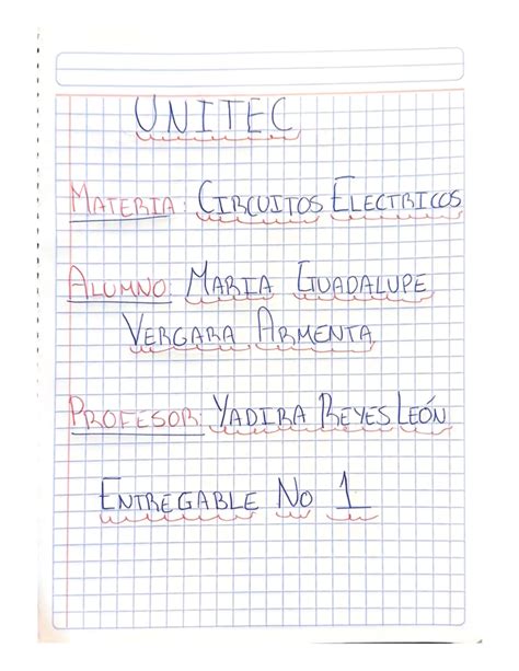 Entregable 1 elementos electrónicos UNITEC MATERIA CIRCUITOS