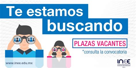 Convocatoria 01 2017 Para Plazas Vacantes De INEE Instituto Nacional