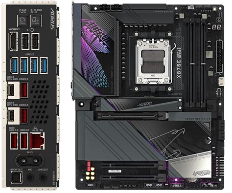 X870E AORUS MASTER Kluczowe cechy Płyty główne GIGABYTE