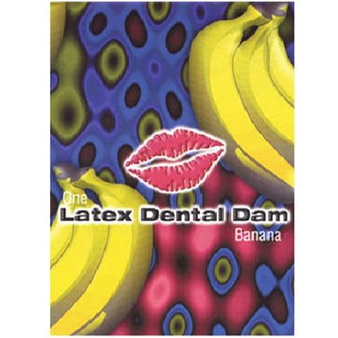 Trustex Banana Latex Dental Dam