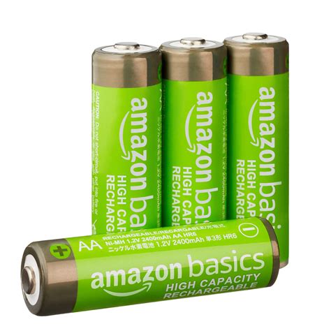 Amazon Basics Nimh Piles Rechargeables Aa Haute Capacit Mah