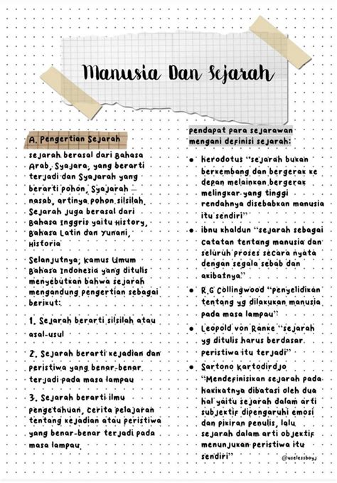 Sejarah Peminatan Manusia Dan Sejarah Kelas 10