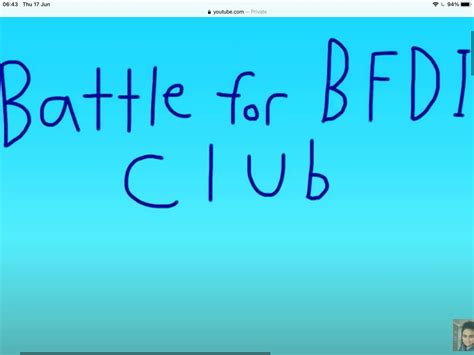 Battle For Bfdi Club Season 1 Episode 1 Prologue ...