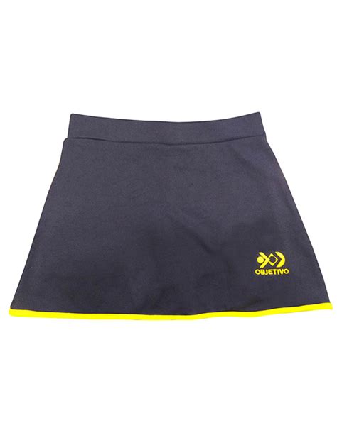 Saia Shorts De Helanca Objetivo Line