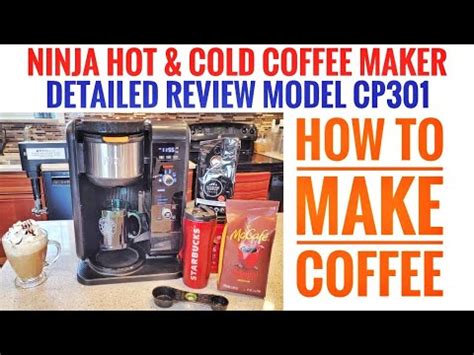 DETAILED REVIEW Ninja CP Hot Cold Coffee Maker Brewed System How To Use CP YouTube