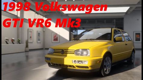 Forza Motorsport All Cars Volkswagen Gti Vr Mk Youtube