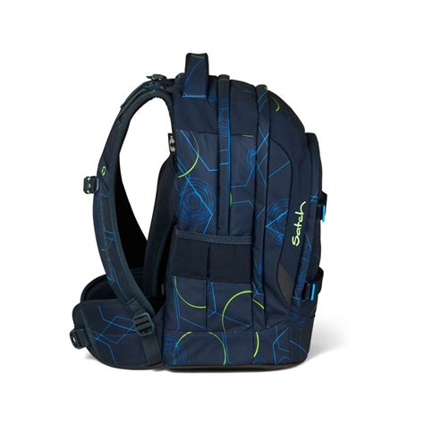 Satch Pack Rucksack Blue Tech Schulrucks Cke Satch