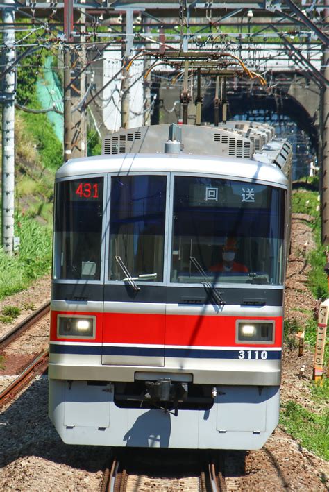 2nd Train 【東急】3000系3010fが長津田検車区へ回送の写真 Topicphotoid60595