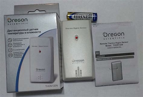 Беспроводной датчик температуры и влажности Oregon Scientific THGN132N ...