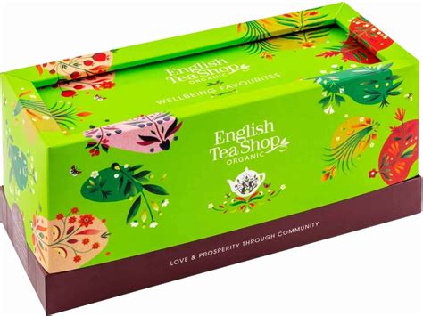 English Tea Shop Organic Gift Box Wellbeing Favourites 50 G