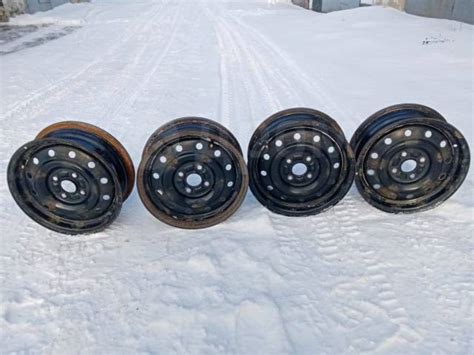 Штампованные диски R14, Toyota, 14", 2 шт, 4x100, 6,00 кг. штампованный ...