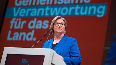 Rheinland Pfalz Saarland Fast Prozent Anke Rehlinger Bleibt Spd