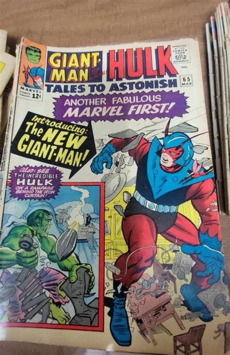 Tales To Astonish Giant Man Comic Books Silver Age