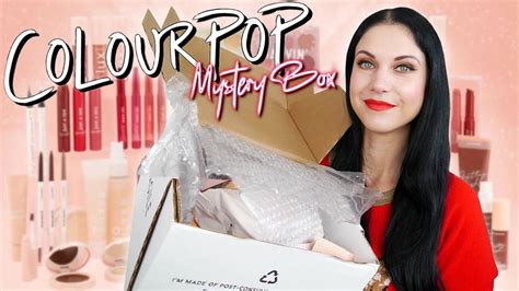 Colourpop Mystery Box Black Friday Unboxing Verlosung Youtube