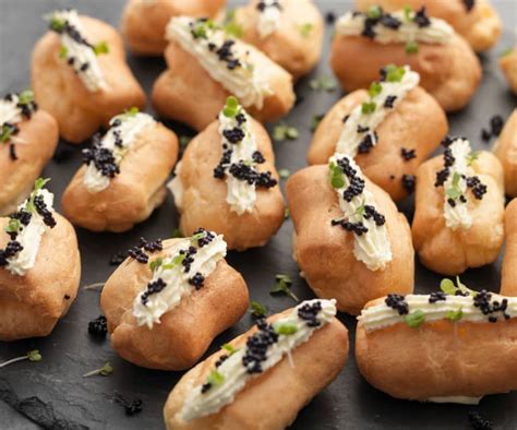 Smoked Cod Roe Éclairs With Horseradish Cream Cookidoo® The