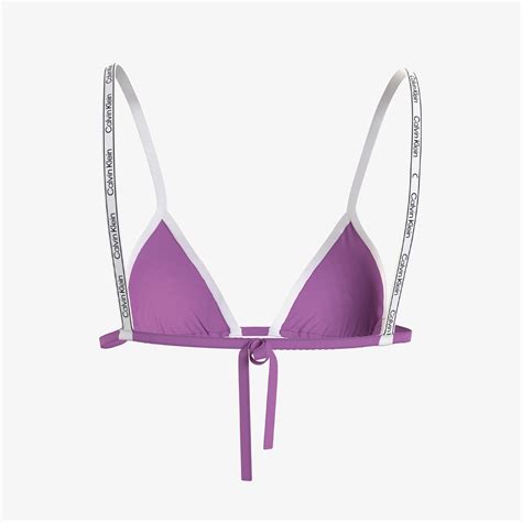 Calvin Klein Triangle Rp Kad N Mor Bikini Kadin Mayo Bikini Superstep