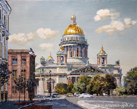 Картины маслом Творческого Объединения Artemis. Городской пейзаж. Виды ...