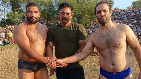 Lallu Jammu Vs Mohmmad Iran Kushti Dangal Battal Ballian Udhampur