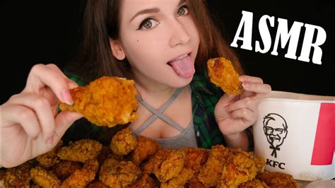 АСМР Итинг КФС 🍗 Asmr Kfc Chicken 🍖 Crunchy Eating Sounds Youtube