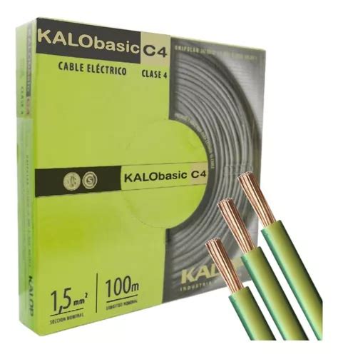 Cable Unipolar Kalop Normalizado Iram Mm Rollo Metros Cubierta