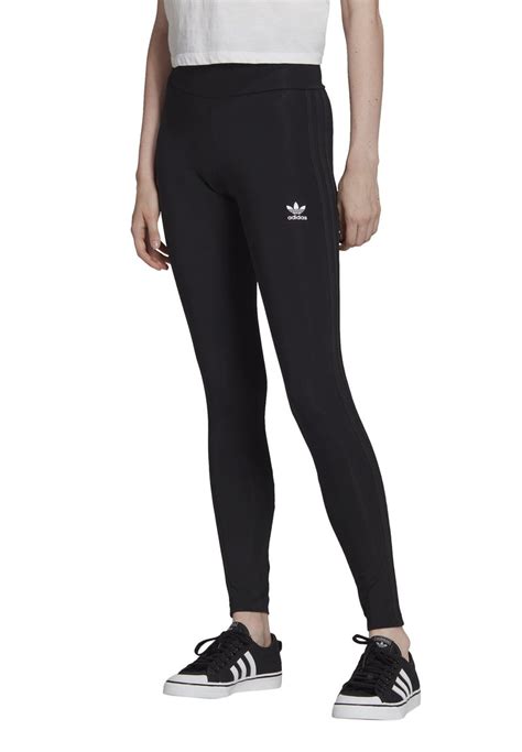 Adidas Originals Tights Leggings Pantaloni Blacknegru Zalandoro