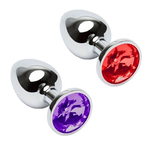 Plug Anal Aço Inox Joia Unissex Tamanho G Shopee Brasil