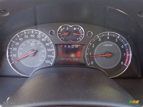 2008 Suzuki XL7 Luxury Gauges Photos | GTCarLot.com