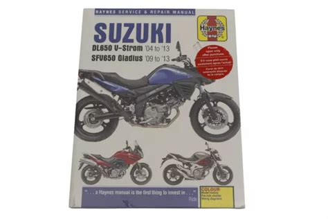 HAYNES 5643 MANUALE Di Officina Per Suzuki Dl 650 Abs V Strom 2013 EUR