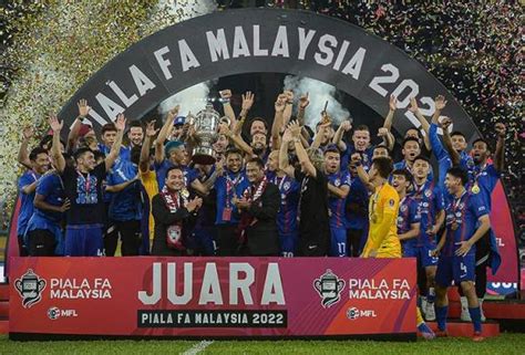 JDT Julang Piala FA Tewaskan Terengganu 3 1 Astro Awani